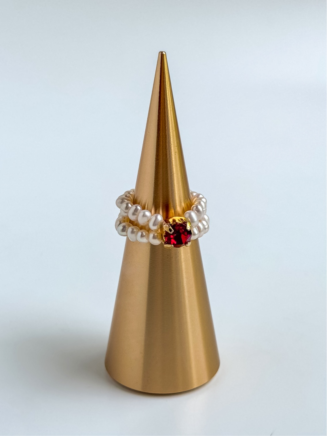 Кольцо с кристаллом Swarovski