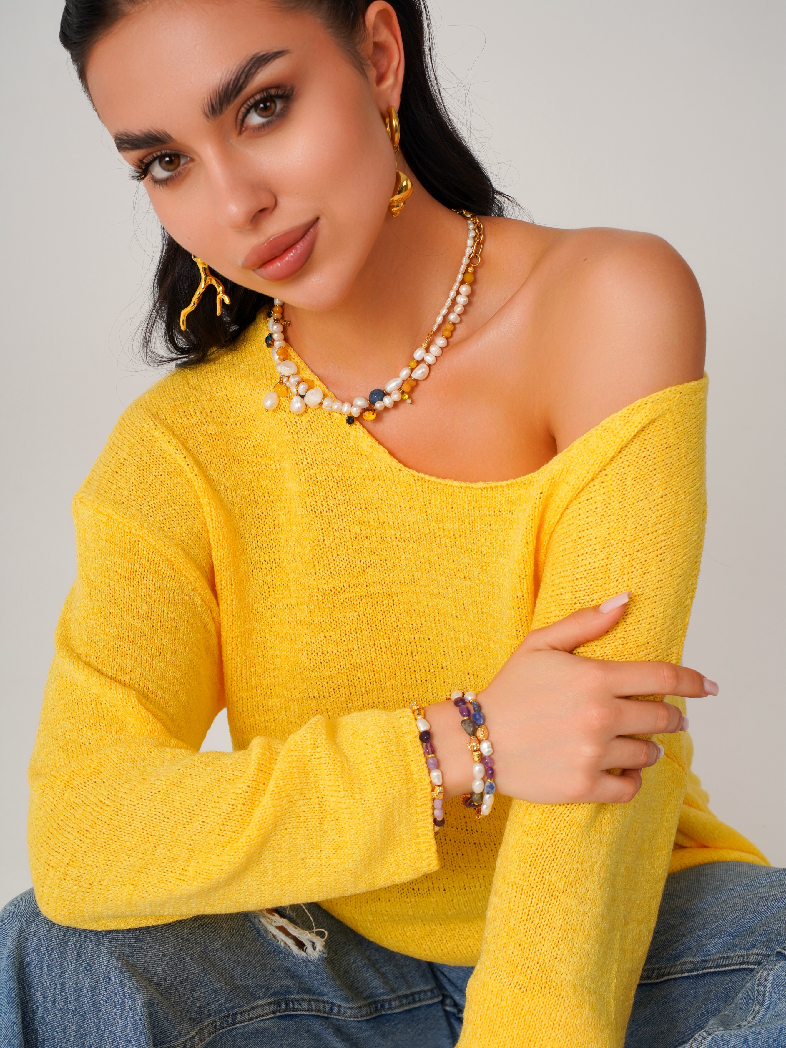 Колье Deep Butter Sea